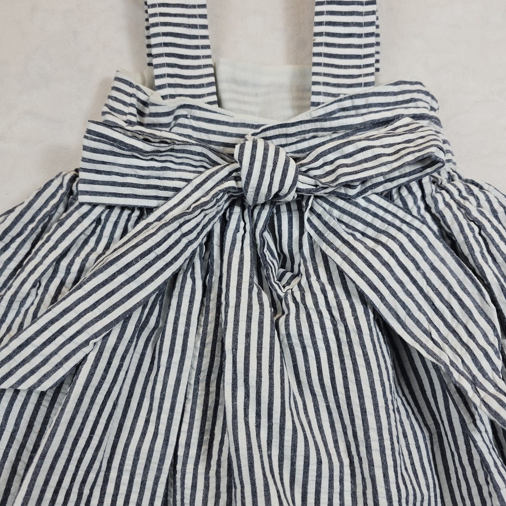 Savannah Sundress Seersucker 12 Month Transportation‎ Appliqué Adjustable Straps - Picture 6 of 14